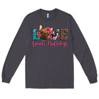 Smoke love french bulldogs Long Sleeve Tee - Artiststas
