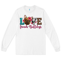 White love french bulldogs Long Sleeve Tee - Artiststas
