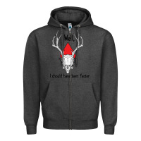 Charcoal Heather I should have been faster Zipper Hoodie - Bettercallsaul