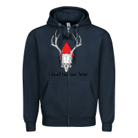 Navy I should have been faster Zipper Hoodie - Bettercallsaul