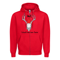 Red I should have been faster Zipper Hoodie - Bettercallsaul