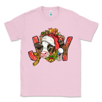 Bubblegum Pink joy christmas with cow bbs Classic Tee - BundleAndBundleShop