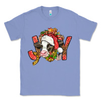 Colony Blue joy christmas with cow bbs Classic Tee - BundleAndBundleShop