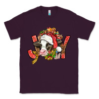 Plum joy christmas with cow bbs Classic Tee - BundleAndBundleShop