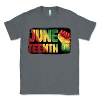 Charcoal Heather juneteenth Classic Tee - BarkalooDesign