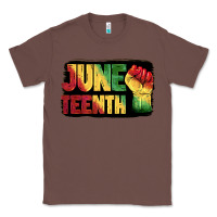 Chestnut juneteenth Classic Tee - BarkalooDesign