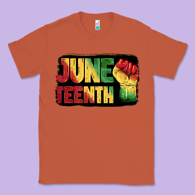 Juneteenth Classic Tee Designed By Barkaloodesign