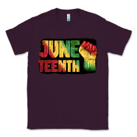 Plum juneteenth Classic Tee - BarkalooDesign