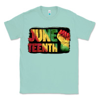 Seafoam juneteenth Classic Tee - BarkalooDesign