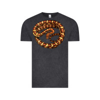 Vintage Black Corn Snake Illustrations Vintage Tee - LillyAllenDesigns