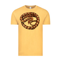 Vintage Mustard Corn Snake Illustrations Vintage Tee - LillyAllenDesigns