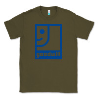 Army Green Goodwill Classic Tee - maiPhamDesign