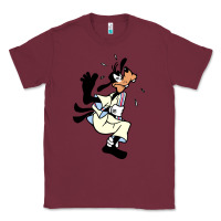 Burgundy day gift for cartoon goofy character Classic Tee - maiPhamDesign