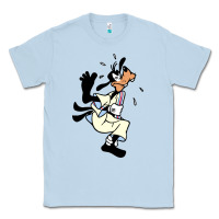 Dusty Blue day gift for cartoon goofy character Classic Tee - maiPhamDesign