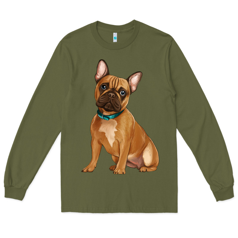 French Bulldog Long Sleeve Tee by Artiststas | Teevron