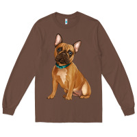 Chestnut french bulldog Long Sleeve Tee - Artiststas