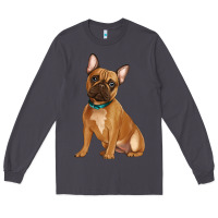 Smoke french bulldog Long Sleeve Tee - Artiststas