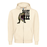 Sandshell DADDY SAURUS REX Zipper Hoodie - Bettercallsaul