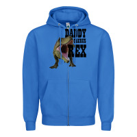 True Royal DADDY SAURUS REX Zipper Hoodie - Bettercallsaul