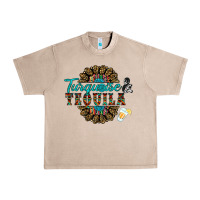 French Oak turquoise gemstone and taquila Urban Heavy Tee - RanaPortraitStore