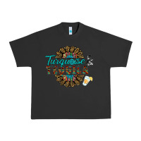 Pigment Black turquoise gemstone and taquila Urban Heavy Tee - RanaPortraitStore