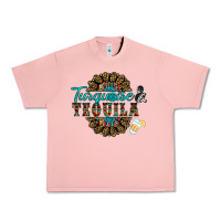 Salmon turquoise gemstone and taquila Urban Heavy Tee - RanaPortraitStore