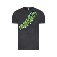 Vintage Black Papilio Machaon Caterpillar Vintage Tee - LillyAllenDesigns