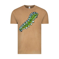 Vintage Camel Papilio Machaon Caterpillar Vintage Tee - LillyAllenDesigns