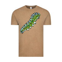 Vintage Coffee Papilio Machaon Caterpillar Vintage Tee - LillyAllenDesigns