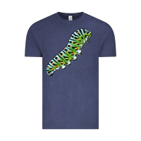 Vintage Denim Papilio Machaon Caterpillar Vintage Tee - LillyAllenDesigns