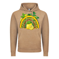 Vintage Coffee lemon  rainbow Vintage Hoodie - BarkalooDesign