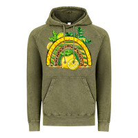Vintage Olive lemon  rainbow Vintage Hoodie - BarkalooDesign