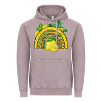 Vintage Zinc lemon  rainbow Vintage Hoodie - BarkalooDesign