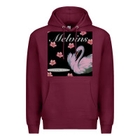 Burgundy The Melvins stoner witch Premium Hoodie - DesignPulse