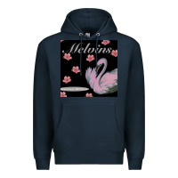 Navy The Melvins stoner witch Premium Hoodie - DesignPulse