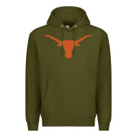 Army Green texas longhorns Premium Hoodie - DesignPulse
