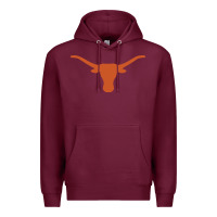 Burgundy texas longhorns Premium Hoodie - DesignPulse