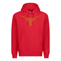 Red texas longhorns Premium Hoodie - DesignPulse