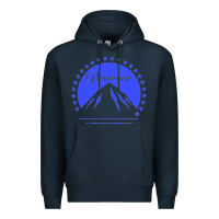 Navy paramount pictures Premium Hoodie - DesignPulse