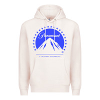 Pale Pink paramount pictures Premium Hoodie - DesignPulse