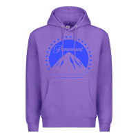 Purple paramount pictures Premium Hoodie - DesignPulse
