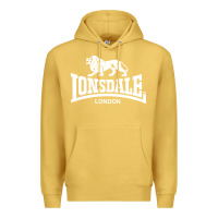 Antique Gold lonsdale classic logo lion Premium Hoodie - DesignPulse