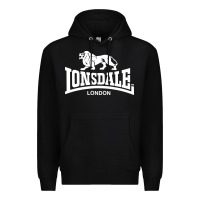 Black lonsdale classic logo lion Premium Hoodie - DesignPulse