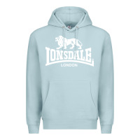 Blue Mist lonsdale classic logo lion Premium Hoodie - DesignPulse