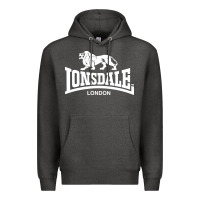 Charcoal Heather lonsdale classic logo lion Premium Hoodie - DesignPulse
