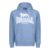 Colony Blue lonsdale classic logo lion Premium Hoodie - DesignPulse
