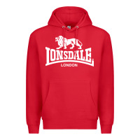 Red lonsdale classic logo lion Premium Hoodie - DesignPulse