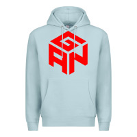 Blue Mist GAN CUBE TIME Premium Hoodie - DesignPulse