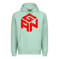 Seafoam GAN CUBE TIME Premium Hoodie - DesignPulse