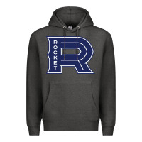 Charcoal Heather laval rocket Premium Hoodie - DesignPulse